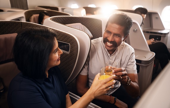 Singapore Airlines Business Class Middle Seats