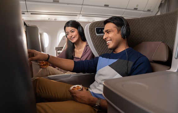 Singapore Airlines Boeing 787-10 Business Class Entertainment Experience