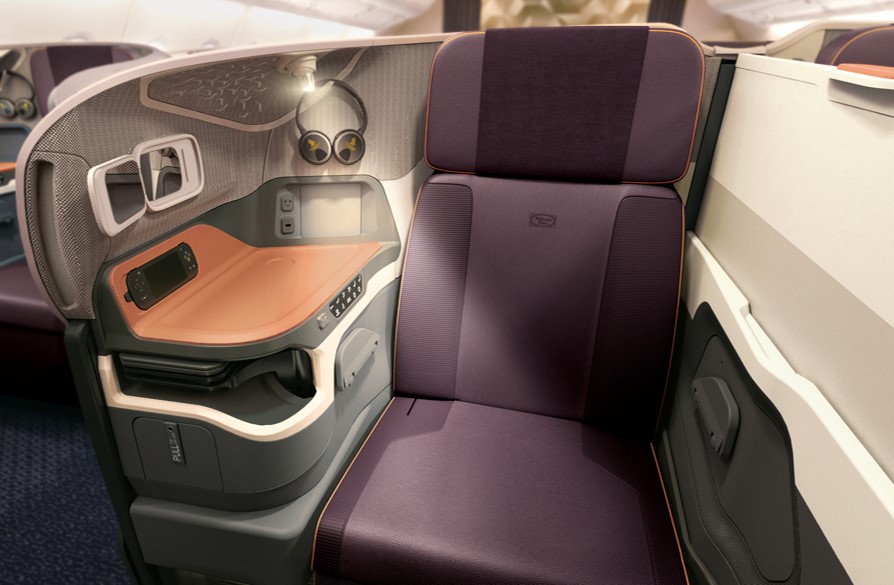 Business Class Cabin Seats Designed New Light that Brighten your personalized space
