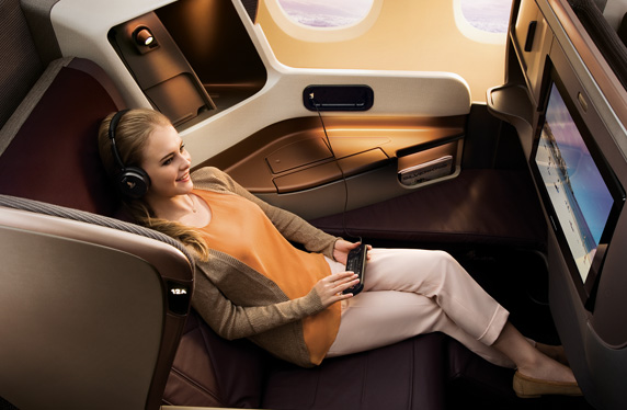 Singapore Airlines Business Class - A350 and 777, New seat positions