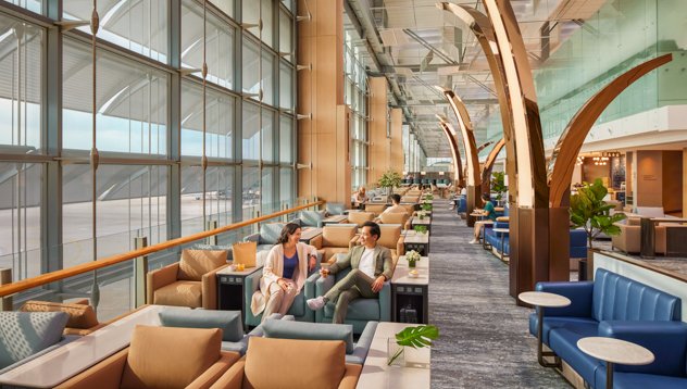 Location and amenities of KrisFlyer Gold Lounge