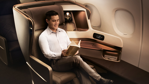 Business Class – A350 and 777 amenities and privileges