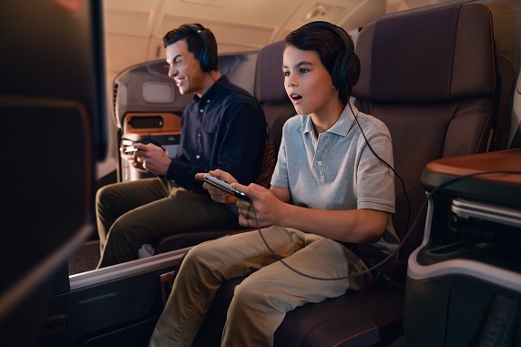 Play games onboard