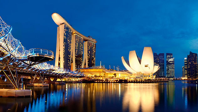 Attractive travel destinations around the world