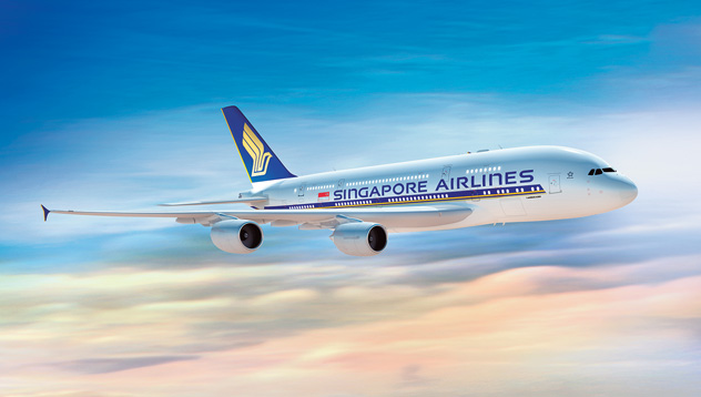 Find popular flight tickets with Singapore Airlines