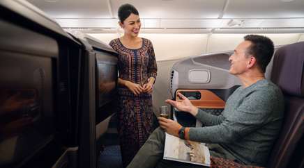 Singapore Airlines' inflight requests