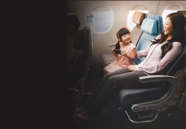 Sign up for KrisFlyer for young flyers