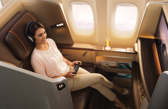 Use KrisFlyer miles for flights and upgrades