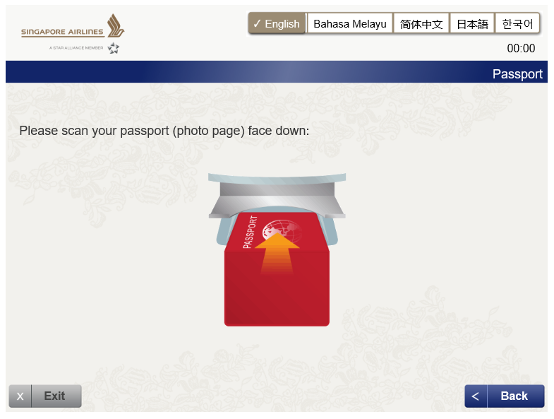 place passport